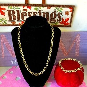 Set 14 k gold plated